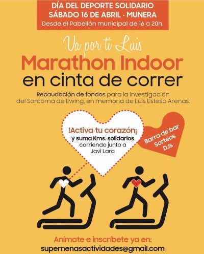 Cartel Evento Marathon Indoor
