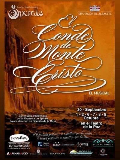 Cartel Evento Musical El Conde de Montecristo